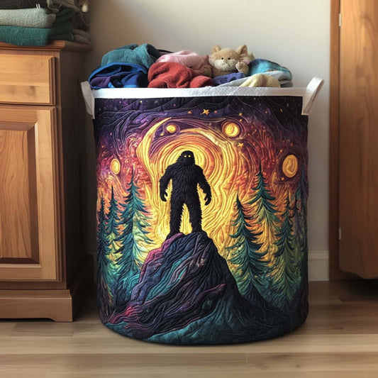Starlit Peak Yeti Quilted Laundry Basket NCU0NNT1544