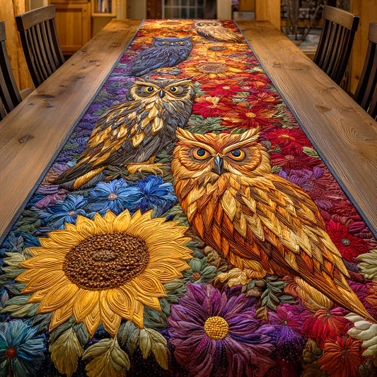 Starlit Watcher Quilted Table Runner NCU0NTD680