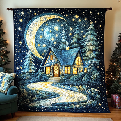 Starry Cottage Dreams Quilted Blanket NCU0VL819