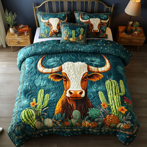 Starry Longhorn Duvet Cover Set NCU0NNT467