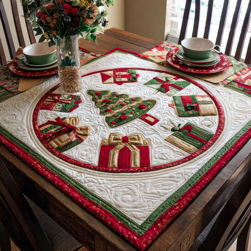 Starry Noel Quilted Table Topper NCU0NNT1639