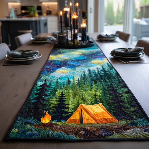 Starry Tent Quilted Table Runner NCU0DV1187