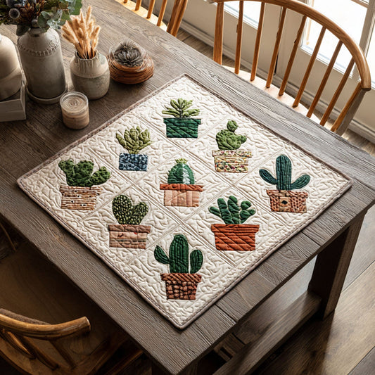 Stay Sharp Quilted Table Topper NCU0PTT800