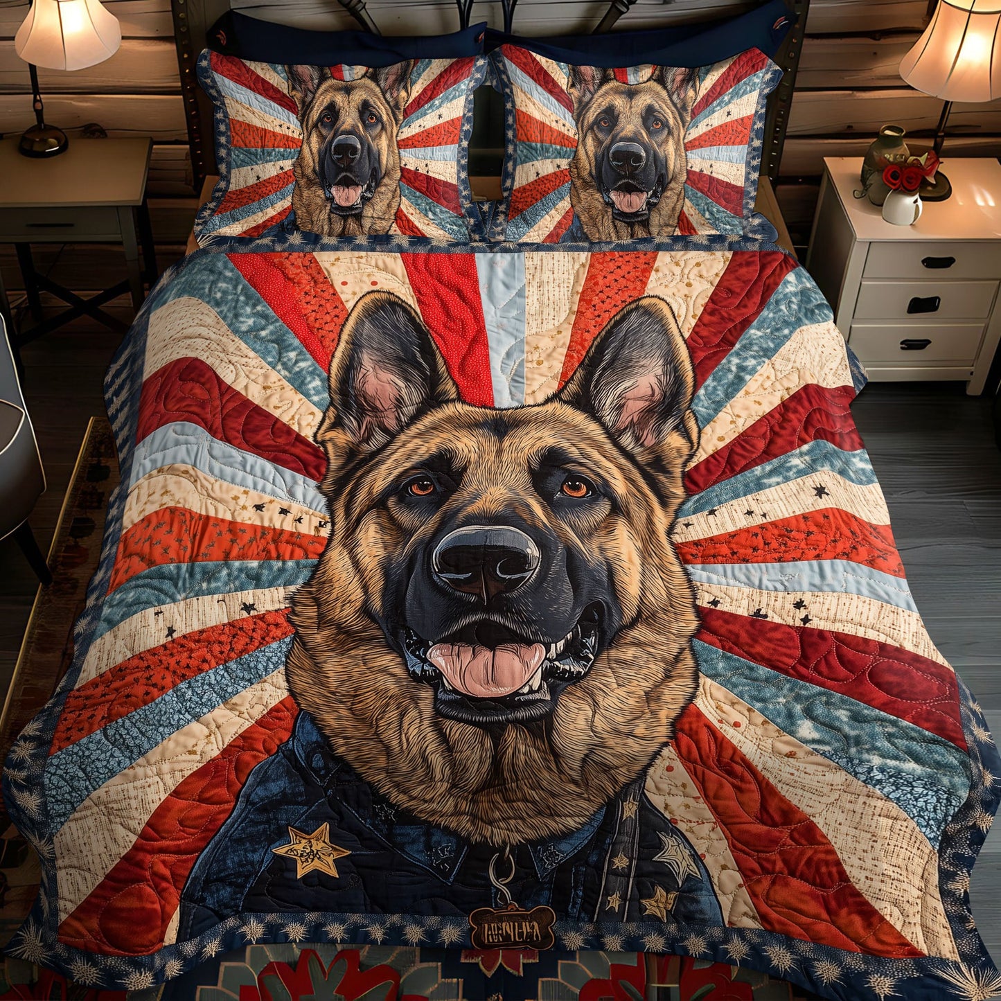 Steadfast Shepherd 3-Piece Quilted Bedding Set NCU0PTT511