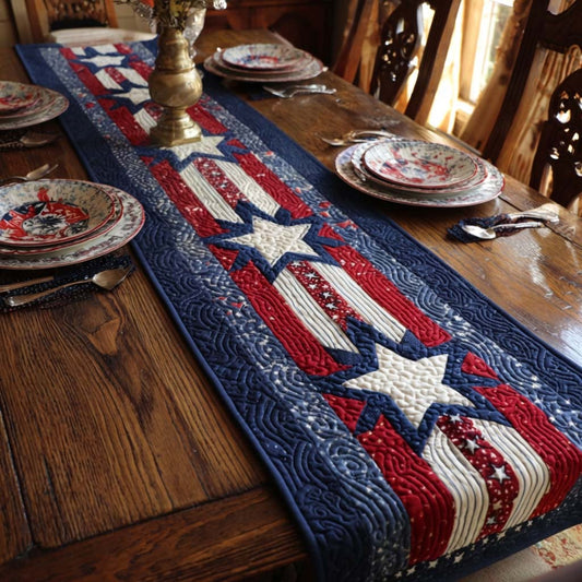 Stellar Streak Quilted Table Runner NCU0HNH943