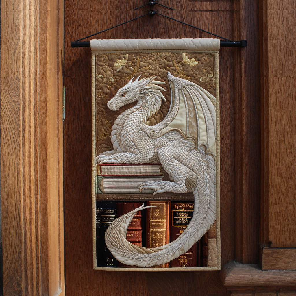 Stormbound Book Dragon Quilted Door Banner NCU0DV1498
