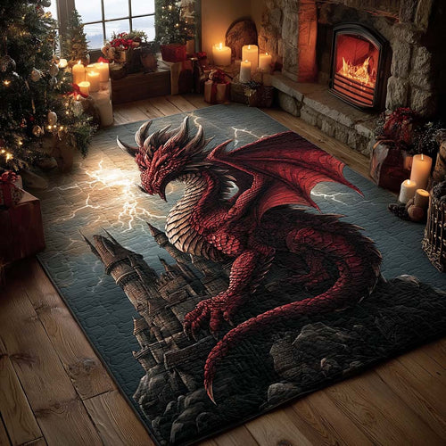 Stormfire Dragon Area Rug NCU0DQQ065