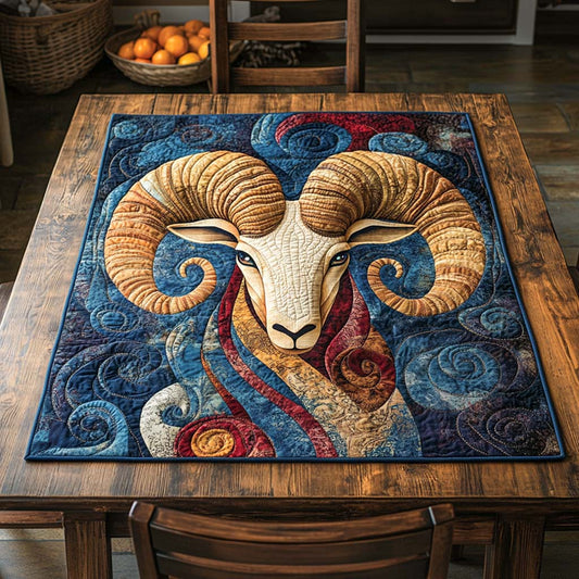 Stormhorn Sentinel Quilted Table Topper NCU0NXD097