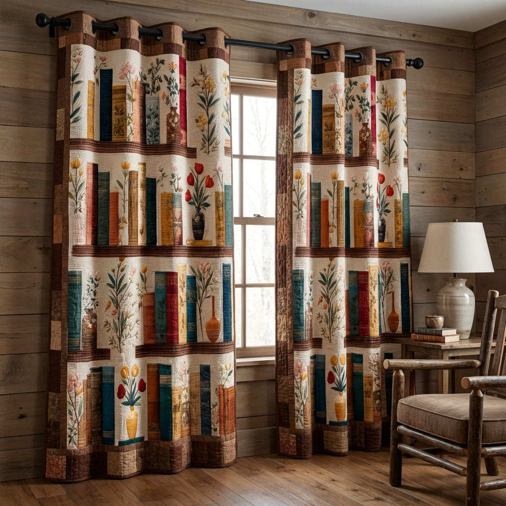 Story Garden Quilted Curtains NCU0DDK2587