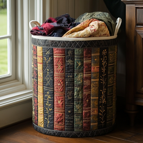 Story Garden Quilted Laundry Basket NCU0DDK1796