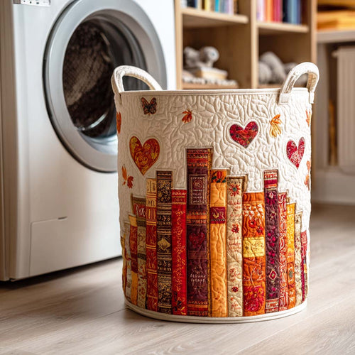 Story Haven Quilted Laundry Basket NCU0NTD128