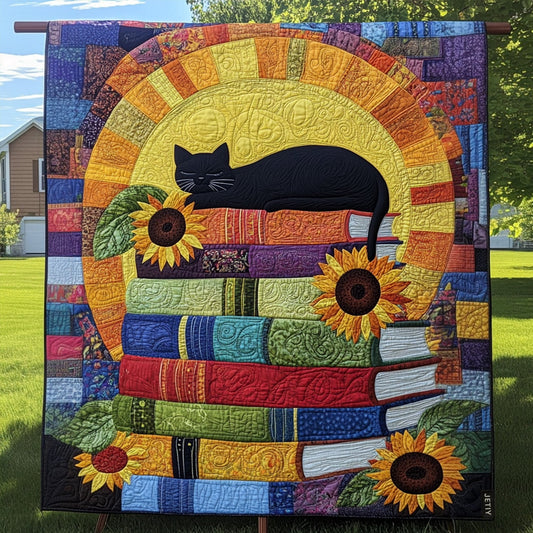 Storytime Sunflowers Quilted Blanket NCU0PTT052