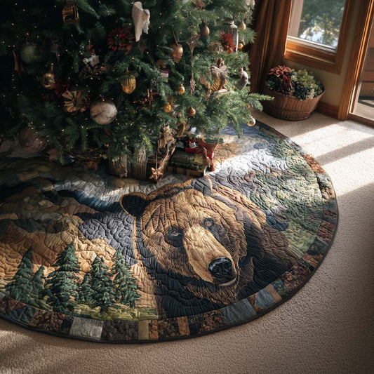 Strength of Nature Christmas Quilted Tree Skirt NCU0PTT1822