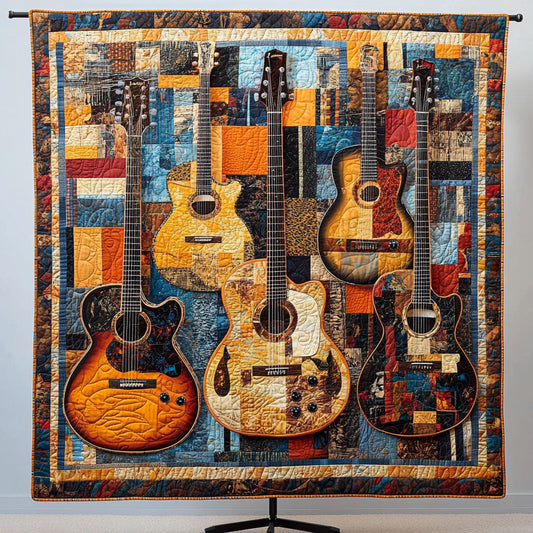 Strumming Colors Quilted Blanket NCU0PT1354