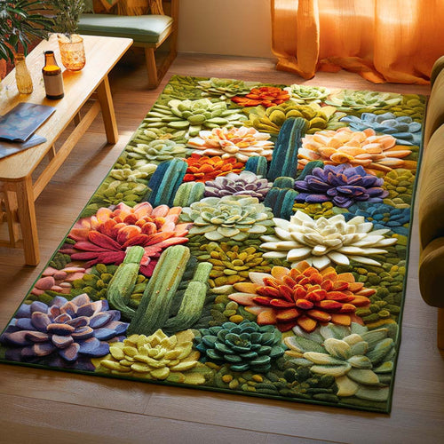 Succulent Spirit Area Rug NCU0NT10116