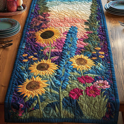 Summer Shine Quilted Table Runner NCU0DV533