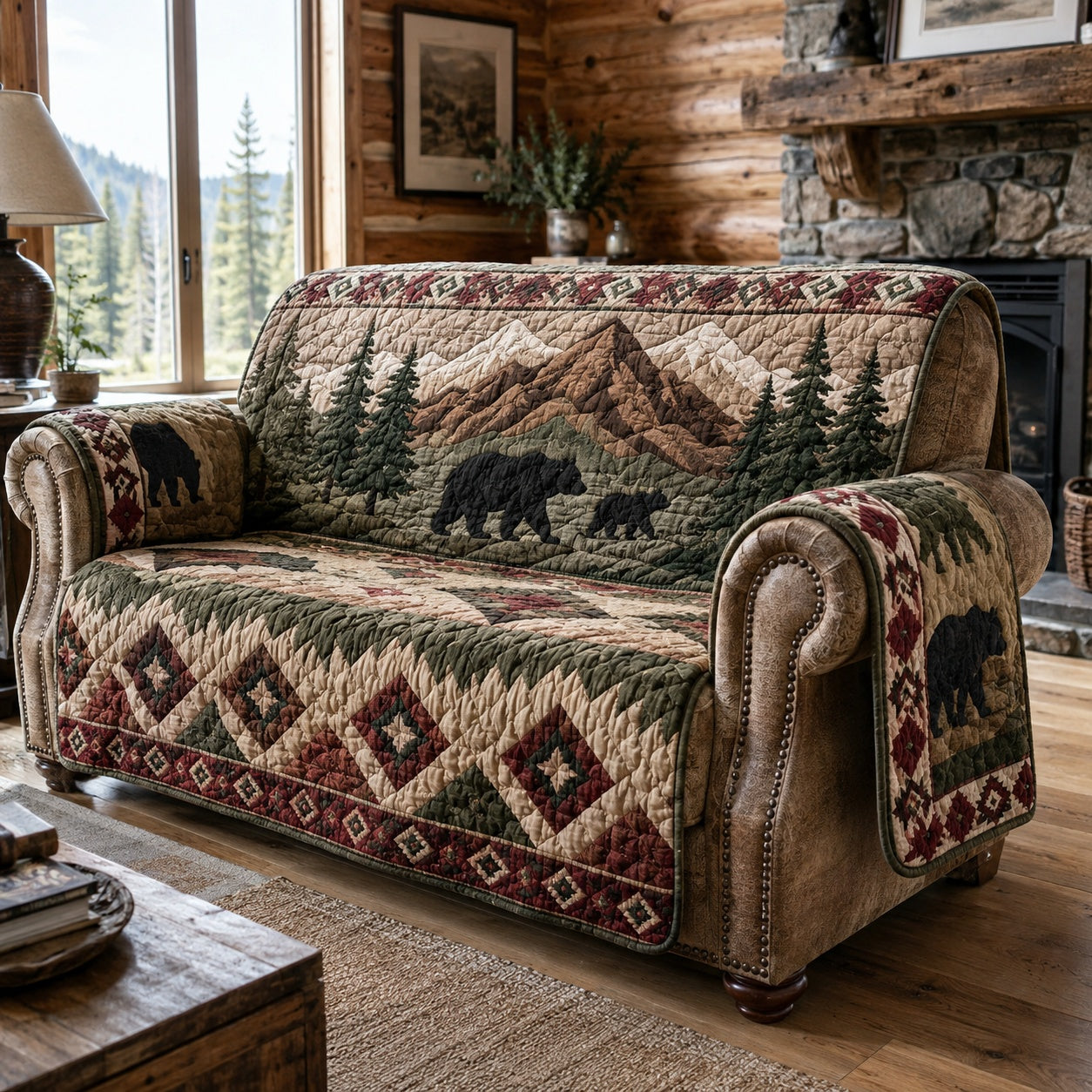 Summit Cub Journey Quilted Sofa Cover NCU0PVL1101