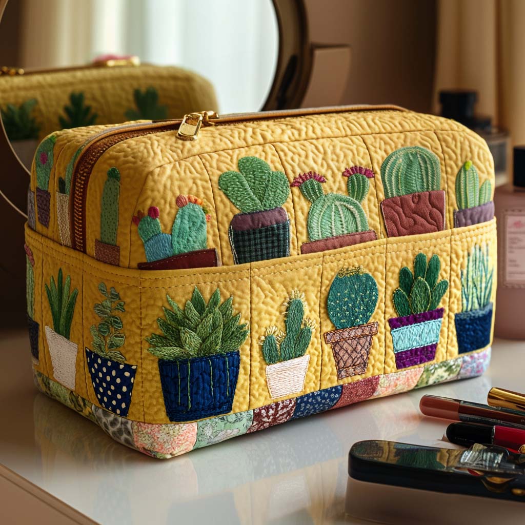 Sun Drenched Quilted Makeup Bag NCU0NNT2434