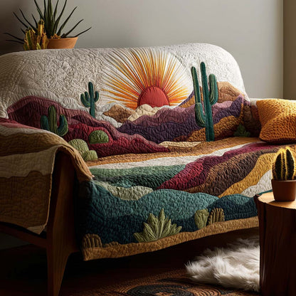 Sun Drenched Quilted Sofa Cover NCU0NNT2360