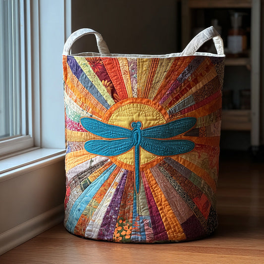 Sun Flight Quilted Laundry Basket NCU0PVL581