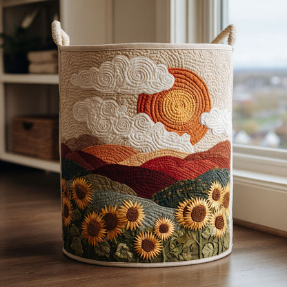 Sun Valley Quilted Laundry Basket NCU0DDK2185