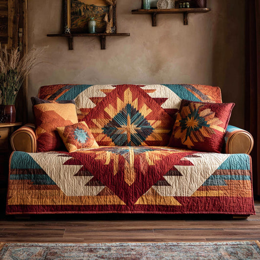 Sun Valley Quilted Sofa Cover NCU0DV1773