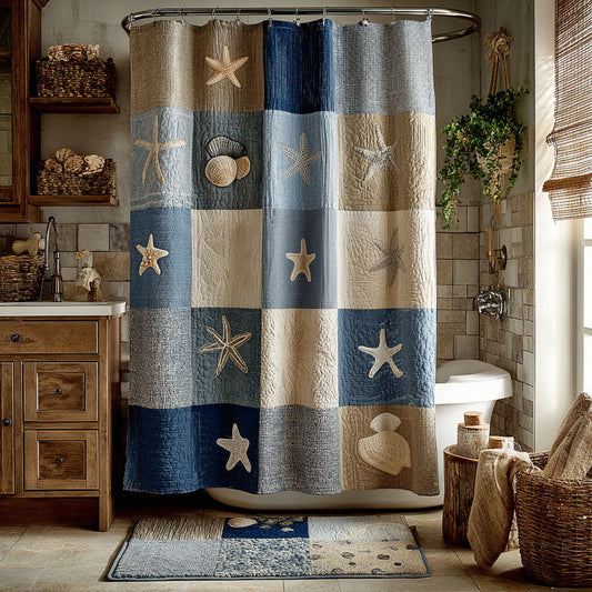 Sun and Sea Shower Curtain NCU0NNT2939