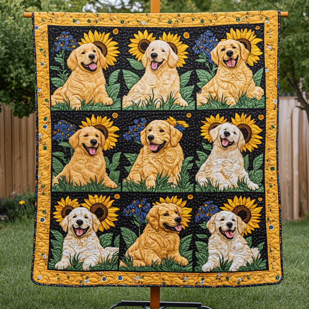 Sunbeam Smiles Quilted Blanket NCU0PT1173 – Quiltnest