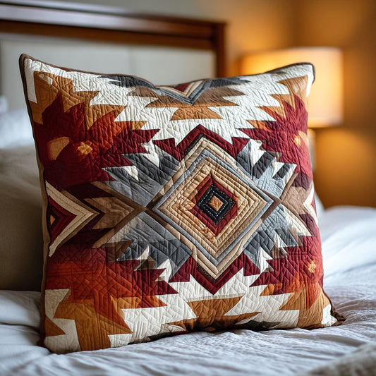 Sunburnt Horizon Quilted Pillow Case NCU0NTD1238