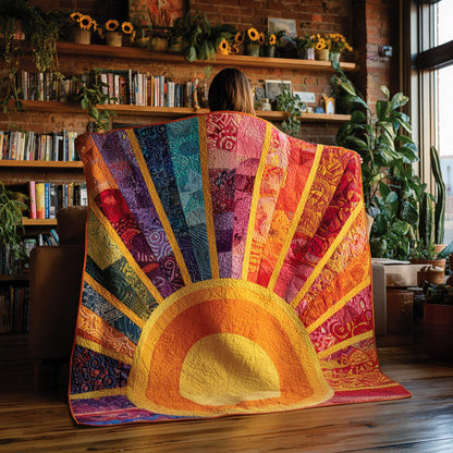 Sunburst Bliss Quilted Blanket NCU0PVL802