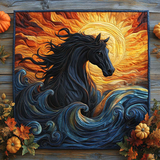 Suncrest Steed Quilted Table Topper NCU0NXD032