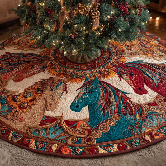 Sunfire Spirit Quilted Tree Skirt NCU0NXD647