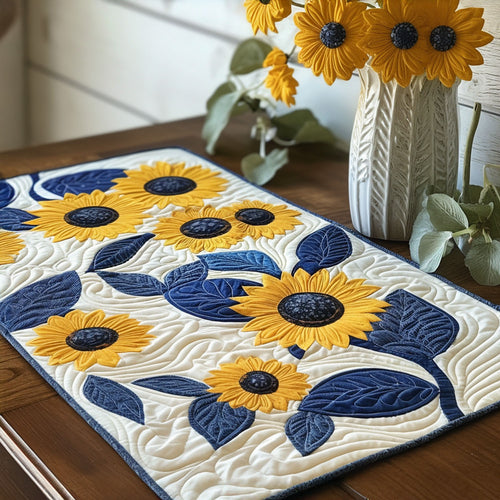 Sunflower Rise Trail Quilted Place Mat NCU0PTT273