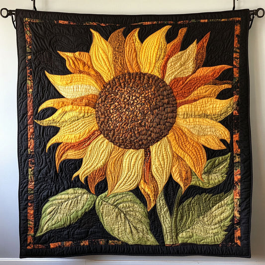 Sunflower Bloom Quilted Blanket NCU0DDK2325