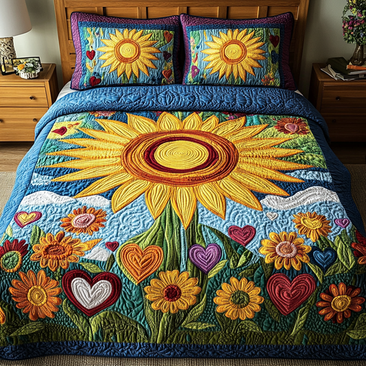 Sunflower Delight Duvet Cover Set NCU0PVL147
