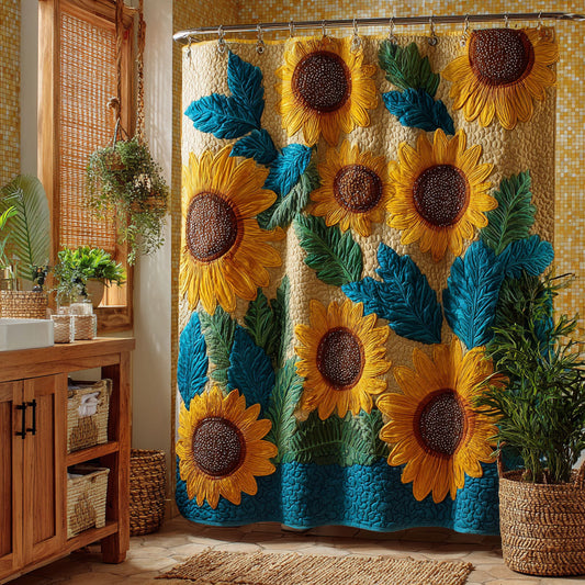 Sunflower Haven Shower Curtain NCU0DDK2574