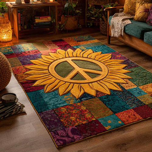 Sunflower Peace Area Rug NCU0NXD1542
