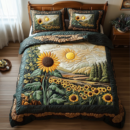 Sunlit Bliss Quilted Bedding Set NCU0DV089