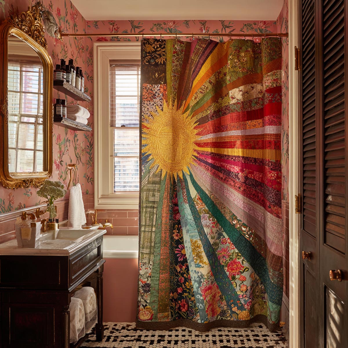 Sunlit Dawn Shower Curtain NCU0DV1916