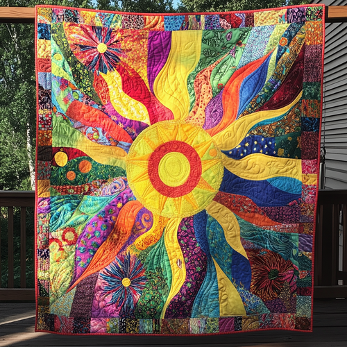 Sunlit Dreams Quilted Blanket NCU0PVL077