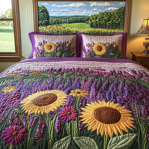 Sunlit Field Duvet Cover Set NCU0DV402