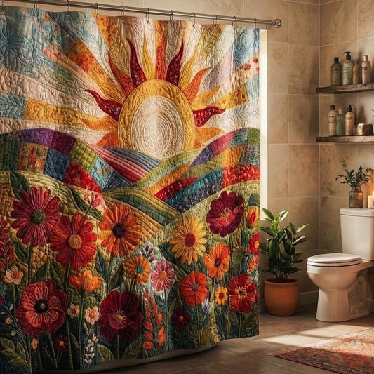 Sunlit Fields Shower Curtain NCU0DV2022