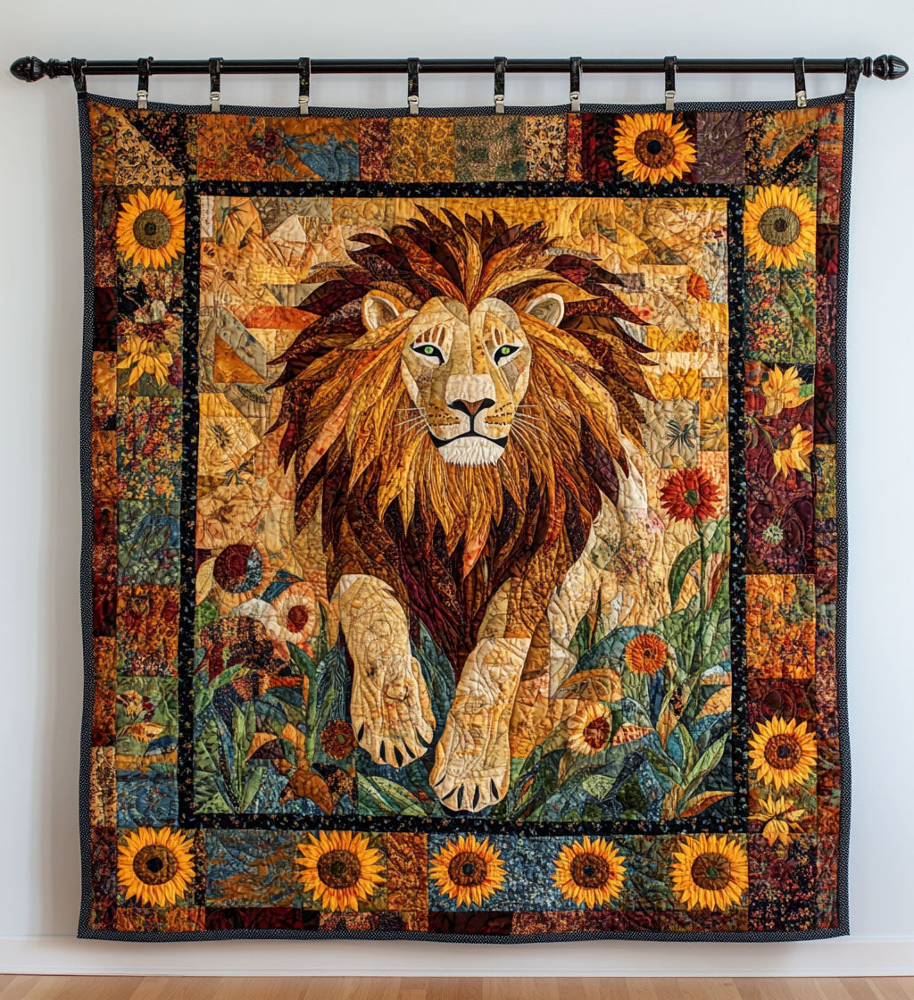 Sunlit Roar Quilted Blanket NCU0PT427