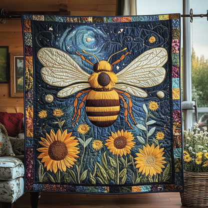 Sunlit Stripes Quilted Blanket NCU0DDK199