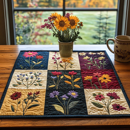 Sunny Roots Quilted Table Topper NCU0DV639