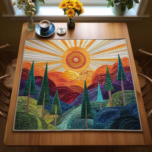 Sunrise Canyon Quilted Table Topper NCU0HTT182