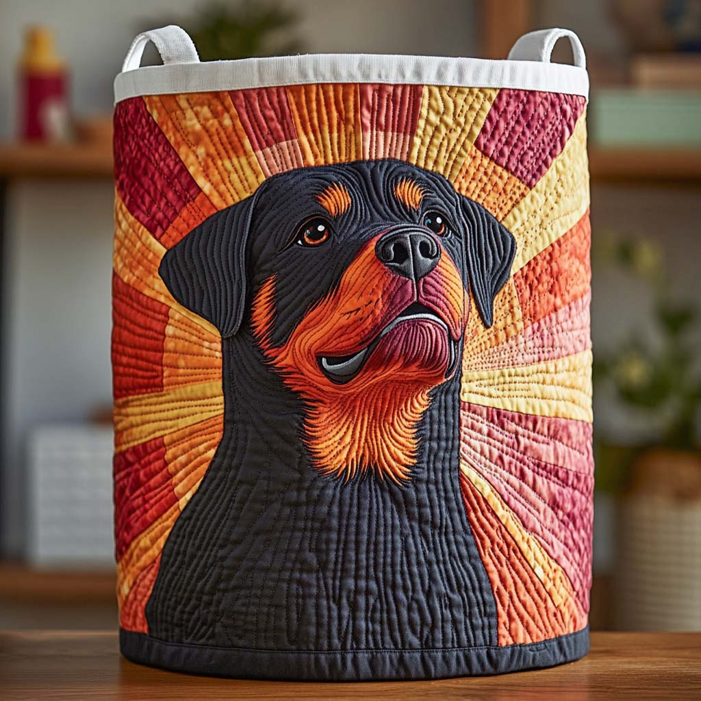 Sunrise Guardian Quilted Laundry Basket NCU0NXD577