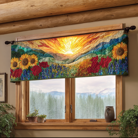 Sunrise View Quilted Valance NCU0DDK719