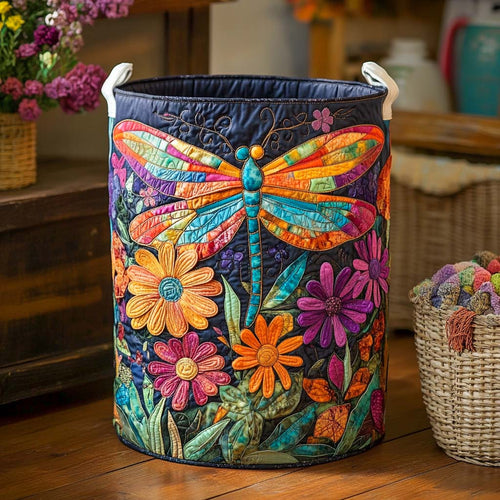 Sunrise Whirl Flight Quilted Laundry Basket NCU0NXD816