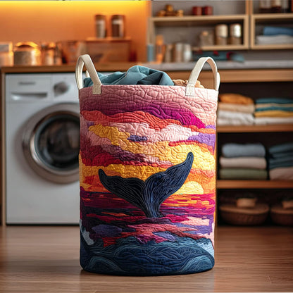 Sunset Dive Quilted Laundry Basket NCU0NTV057